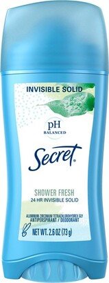 Secret Shower Fresh Invisible Solid Antiperspirant & Deodorant - 2.6oz