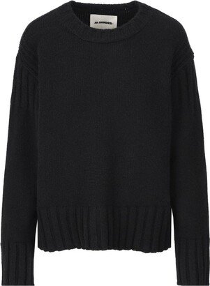 Long-Sleeved Crewneck Jumper-AI