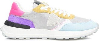 Colour-Block Low-Top Sneakers-AC