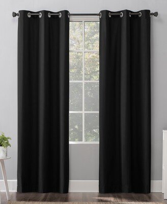 Cyrus Thermal Blackout Grommet Curtain Panel, 96 L x 40 W