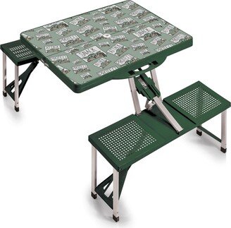 Mandalorian The Child Picnic Table Portable Folding Table with Seats