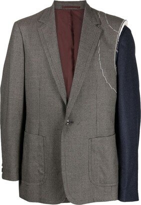 Asymmetric Single-Breasted Blazer