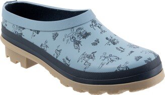 Cow Girl Waterproof Garden Clog