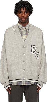 Gray Badge Cardigan