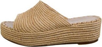 Straw Espadrilles-AH