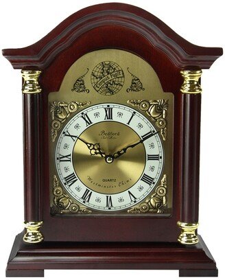 Bedford Clock Collection Mantel Clock with Chimes