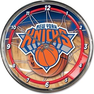 Wincraft New York Knicks Chrome Wall Clock