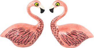 Hannah Turner Flamingo Salt & Pepper Set