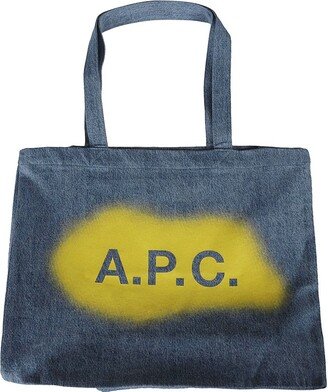 Logo Printed Large Tote Bag-AF