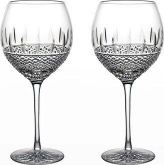 Waterford Crystal Irish Lace Crystal White Wine Glasses, Set of 2