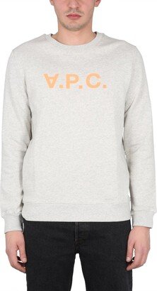 Logo Printed Crewneck Sweatshirt-BX