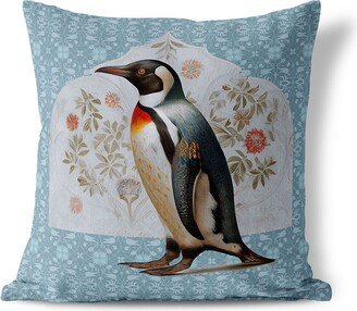 Amrita Sen Designs Amrita Sen Penguin Petals Indoor Outdoor Pillow