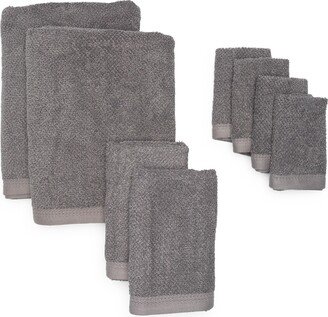 Assorted 8-Pack Cotton Towels