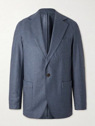 Stòffa Wool-Flannel Blazer