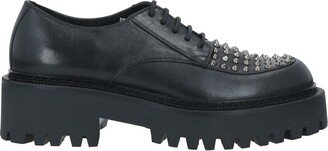 Lace-up Shoes Black-CK