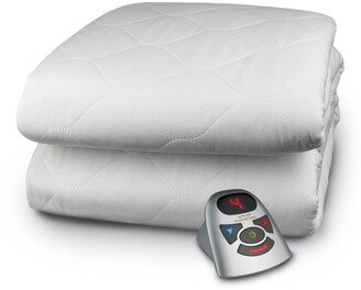 Biddeford Quilted 6 Ounce Electric Mattress Pad with Digital Controller, Full