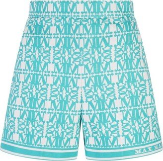 All-Over Patterned Jacquard Shorts