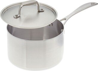 American Kitchen Stainless Steel 3-Qt Saucepan & Cover