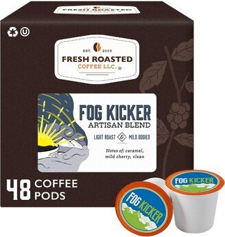 Fresh Roasted Coffee - Fog Kicker Light Roast Single Serve Pods - 48CT