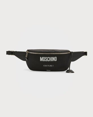 Men's Nylon Logo Belt Bag