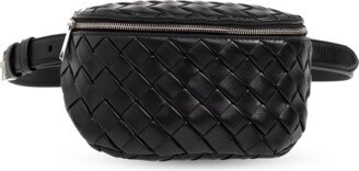 ‘Padded Mini’ Belt Bag - Black-AB