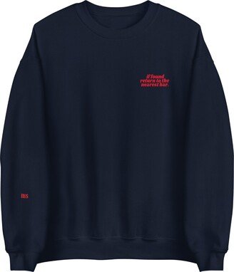 Nus Return To The Bar Sweatshirt- Blue