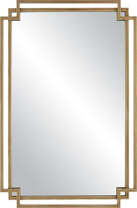 22.13 x 34 in. Gold Novelty Mirror - 22.13