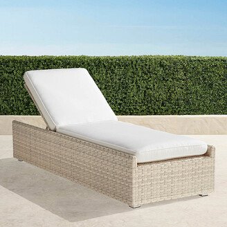 Ashby Chaise with Cushions in Shell Finish