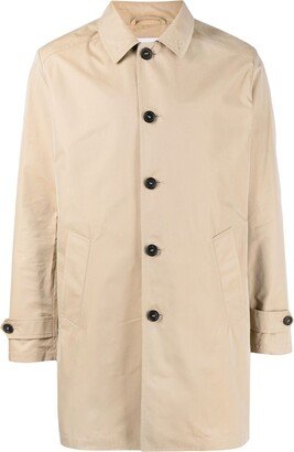 Paltò Button-Fastening Single-Breasted Coat