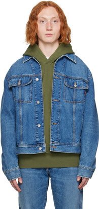 Blue D-Barcy-Rs-S Denim Jacket