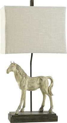 Stylecraft Home Collection StyleCraft Linen Softback Fabric Shade Table Lamp