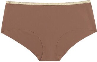 Happy Seams Metallic Trim Seamless Briefs