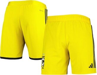 Men's Gold Columbus Crew 2023 Away Aeroready Authentic Shorts
