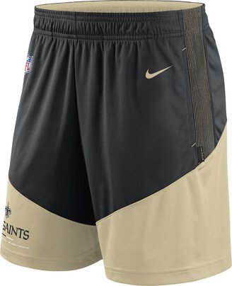 Men's Dri-FIT Primary Lockup (NFL New Orleans Saints) Shorts in Black