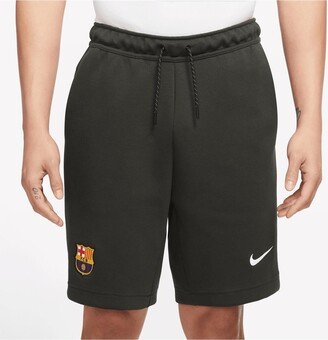 Men's Olive Barcelona Tech Fleece Shorts