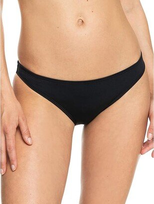 Solid Beach Classics Moderate Bottoms (Anthracite) Women's Swimwear