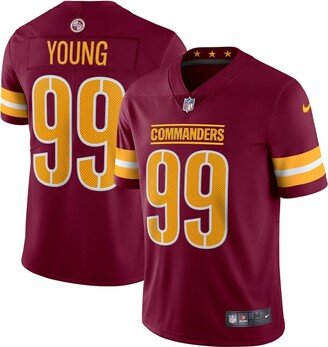 Men's Chase Young Burgundy Washington Commanders Vapor Limited Jersey