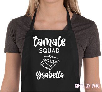 Personalized Tamale Squad Apron, Tamales, Christmas Gift, Gifts, Apron Gift - Free Fast Shipping