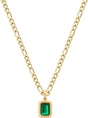 Cubic-Zirconia Chain Necklace