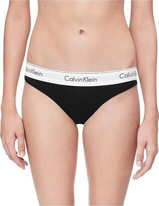 Modern Cotton Bikini (Black) Women's Underwear