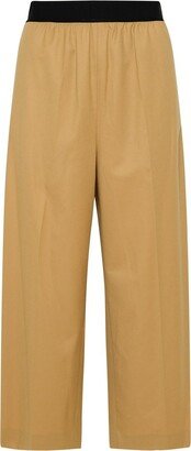 Straight-Leg Cropped Pants-AG