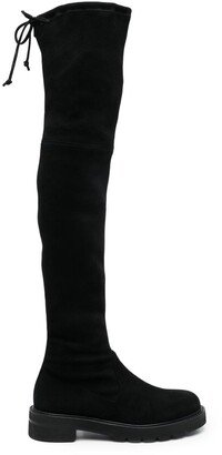 Lowland Lift thigh-high boots