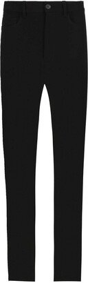 Straight-Leg Tailored Trousers-DA