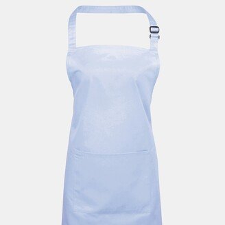Premier Premier Ladies/Womens Colours Bip Apron With Pocket / Workwear (Light Blue) (One Size) (One Size)