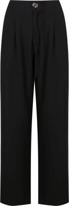 LUIZA BOTTO High-Waist Cropped Tailored Trousers