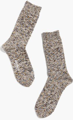 Druthers NYC Recycled Cotton Melange Crew Sock