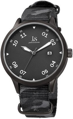 Joshua & Sons Men's Nato Watch