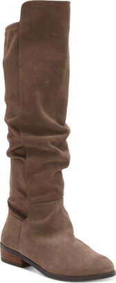 Women's Calypso Wide-Calf Crop Over-The-Knee Boots