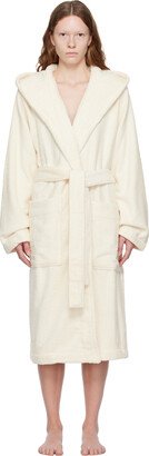 Off-White Hooded Bathrobe