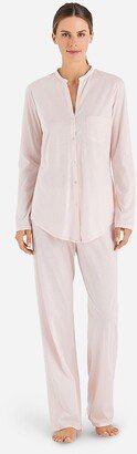 HANRO® Cotton Deluxe long-sleeve pajamas